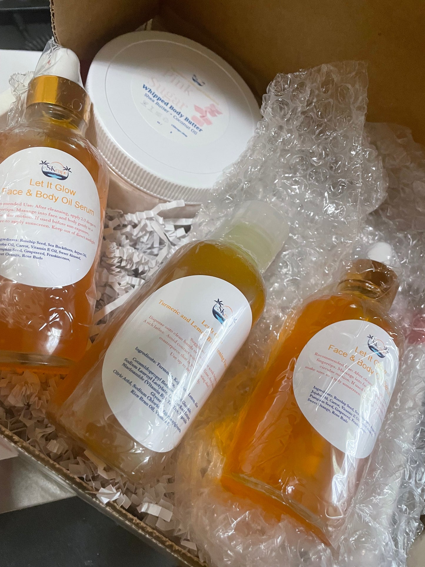 Turmeric and Lemon Face and Body Scrub