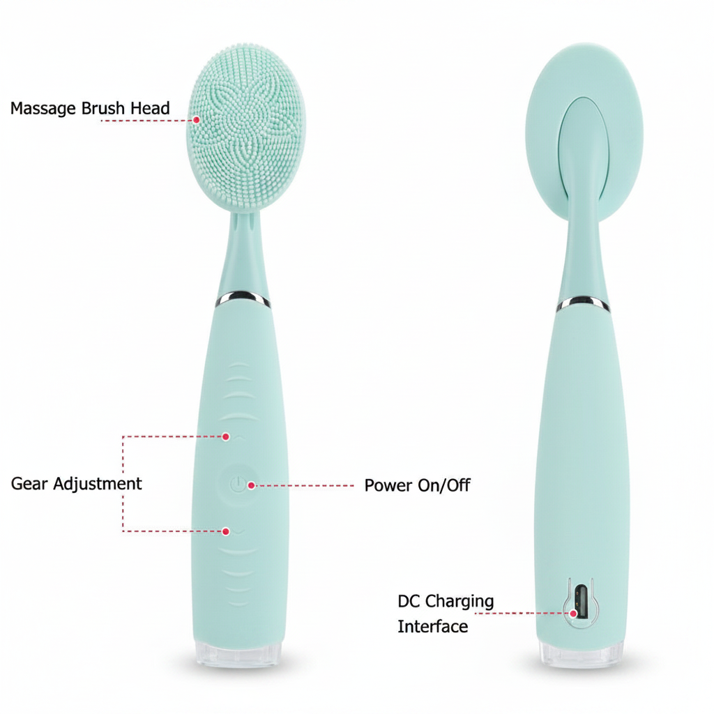 Silicone Cleansing Brush