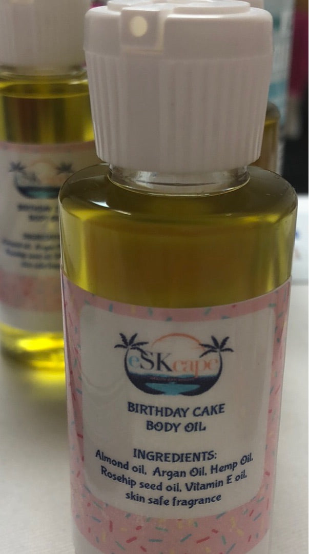 Birthday Cake Body Oil 🎂