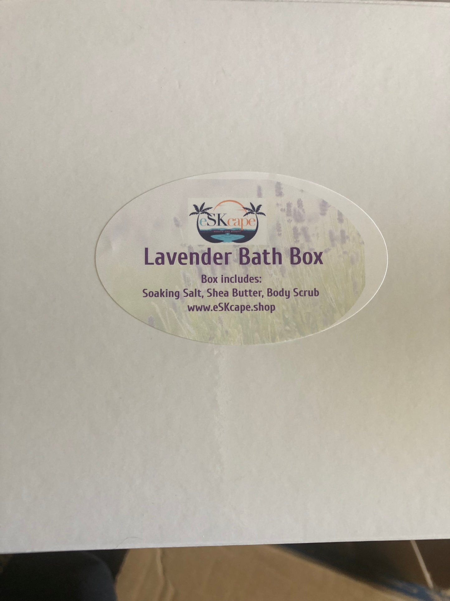 Lavender Bath Set